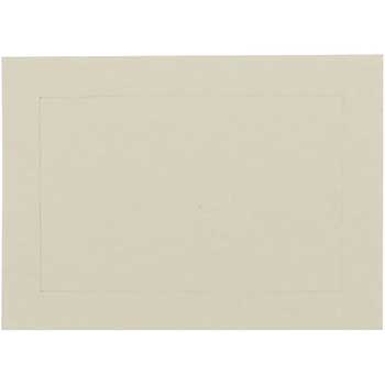 JAM Paper Blank Flat Note Cards, 3.5&quot; x 4.88&quot;, White, 100 Cards/Pack