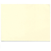 JAM Paper Blank Flat Note Cards, 4.63&quot; x 6.25&quot;, Ecru, 50 Cards/Pack