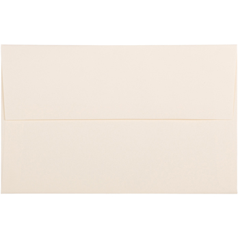 JAM Paper A10 Strathmore Invitation Envelopes, 6&quot; x 9 1/2&quot;, Natural White Wove, 250/BX