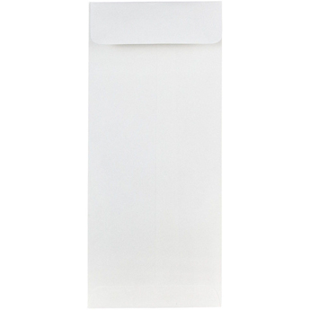 JAM Paper #10 Policy Business Strathmore Envelopes, 4 1/8&quot; x 9 1/2&quot;, Bright White Wove, 25/PK