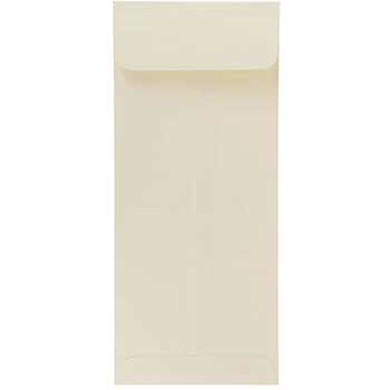 JAM Paper #10 Policy Business Strathmore Envelopes, 4 1/8&quot; x 9 1/2&quot;, Natural White Wove, 500/PK