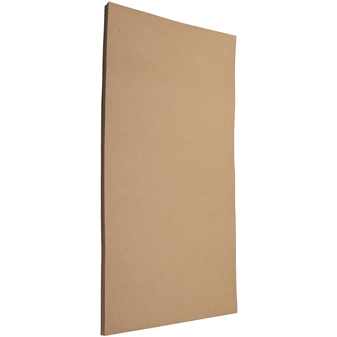 JAM Paper Cardstock, 60 lb, 11&quot; x 17&quot;, Brown Kraft, 50 Sheets/Pack