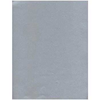 JAM Paper Cardstock, 80 lb, 8.5&quot; x 11&quot;, Metallic Silver Pearlized, 100 Sheets/Pack