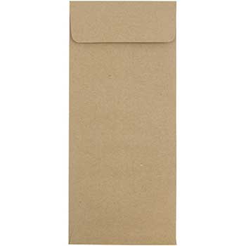 JAM Paper Policy Business Premium Envelopes, #12, 4 3/4&quot; x 11, Brown Kraft Paper Bag, 25/PK