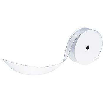 JAM Paper Wire Edged Ribbon, 1&quot; x 3 yd., Silver