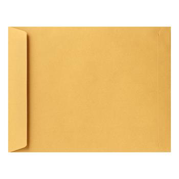 JAM Paper Jumbo Envelopes, 28 lb, 13 in x 19 in, Brown Kraft, 250/Carton