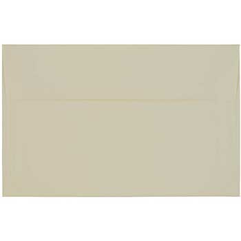 JAM Paper A10 Strathmore Invitation Envelopes, 6&quot; x 9 1/2&quot;, Natural White Laid, 250/BX