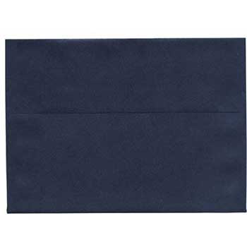 JAM Paper A2 Metallic Invitation Envelopes, 4 3/8&quot; x 5 3/4&quot;, Lapis Lazuli Blue Stardream, 25/PK