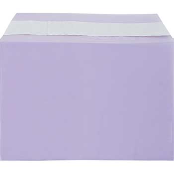 JAM Paper Cello Sleeves with Self Adhesive Closure, 5 1/16&quot; x 7 3/16&quot;, Purple, 100/PK
