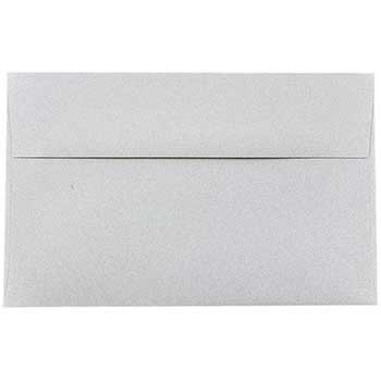 JAM Paper A10 Passport Invitation Envelopes, 6&quot; x 9 1/2&quot;, Granite, 50/PK