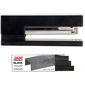 JAM Paper Office &amp; Desk Sets, Black, 2/PK