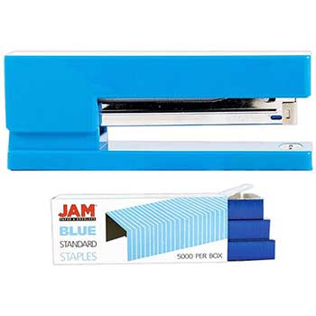 JAM Paper Office &amp; Desk Sets, Blue, 2/PK