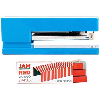 JAM Paper Office &amp; Desk Sets, Blue &amp; 1 Red, 2/PK