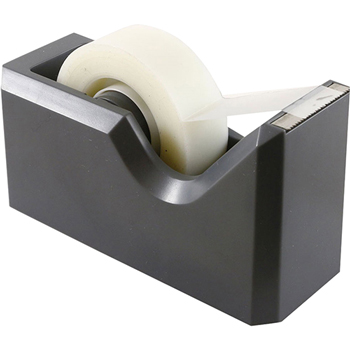 JAM Paper Tape Dispenser, Grey, Sold Individually