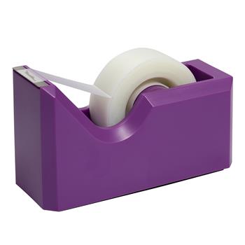 JAM Paper Tape Dispenser, Purple, Sold Individually