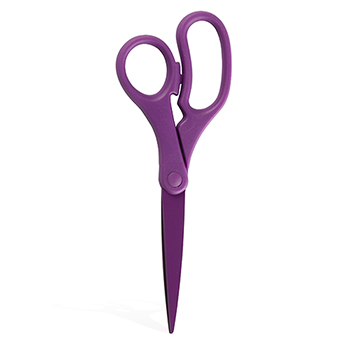 JAM Paper Multi-Purpose Precision Scissors, 8&quot;, Purple