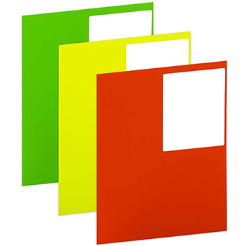 JAM Paper Shipping Address Labels, 4&quot; x 5&quot;, Assorted Bright Neon Colors, 360/PK