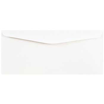 JAM Paper Business Commercial Envelopes, #10, 4 1/8&quot; x 9 1/2&quot;, White, 100/PK