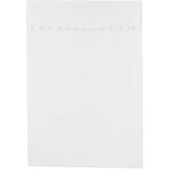JAM Paper 6 1/2&quot; x 9 1/2&quot; Open End Commercial Envelopes with Peel and Seal Closure, White, 500/PK