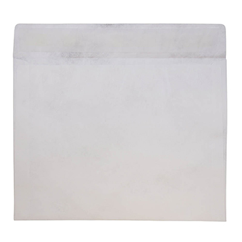 JAM Paper Tyvek Booklet Envelopes with Peel &amp; Seal Closure, 10&quot; x 13&quot;, White, 500/BX