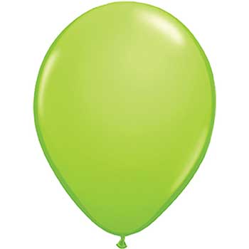 JAM Paper Latex Party Balloons, 12&quot; Lime Green, 36/PK