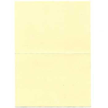 JAM Paper Blank Foldover Cards, Wove, A1, 3.5&quot; x 4.88&quot;, Ivory, 25 Cards/Pack
