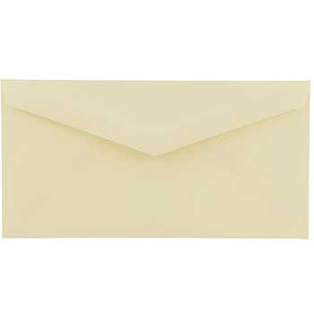 JAM Paper Monarch Envelopes, 4 1/2&quot; x 8 1/8&quot;, Ivory, 250/BX