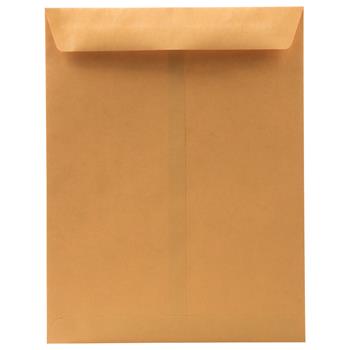 JAM Paper Open End Catalog Premium Envelopes, 10&quot; x 13&quot;, Manila, 100/PK