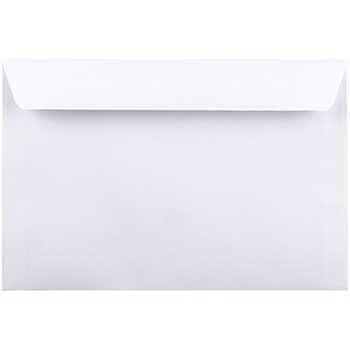 JAM Paper 6&quot; x 9&quot; Booklet Commercial Envelopes, White, 250/BX