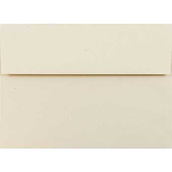 JAM Paper A8 Recycled Invitation Envelopes, 5 1/2&quot; x 8 1/8&quot;, Genesis Husk, 50/PK