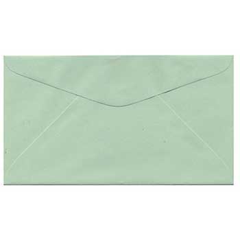 JAM Paper #6 3/4 Premium Commercial Envelopes, 3 5/8&quot; x 6 1/2&quot;, Light Green, 500/PK