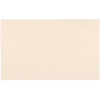 JAM Paper A10 Parchment Invitation Envelopes, 6&quot; x 9 1/2&quot;, Natural Recycled, 250/PK
