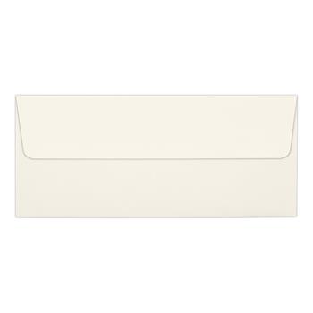 JAM Paper #10 Square Flap Envelopes, 80 lb, 4-1/8 in x 9-1/2 in, White, 1000/Case