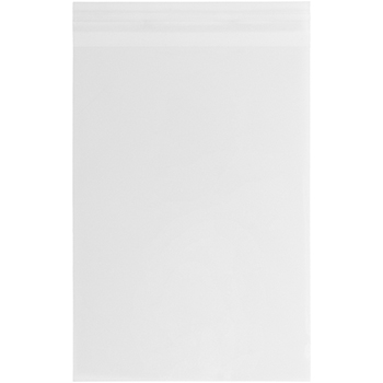JAM Paper Self-Adhesive Cello Sleeve Envelopes, 4Bar A1, 3 13/16&quot; x 5 3/16&quot;, Clear, 100/PK