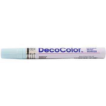 Marvy Uchida Opaque Paint Marker, Broad Point, Pale Blue