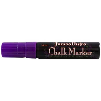 Marvy Uchida Erasable Liquid Chalk Marker, Jumbo Point, Purple
