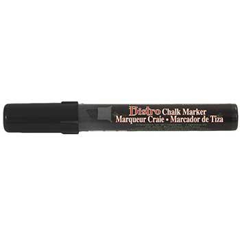 Marvy Uchida Erasable Liquid Chalk Markers, Chisel Tip, Black, 2/PK