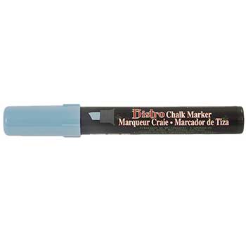 Marvy Uchida Erasable Liquid Chalk Marker, Chisel Tip, Baby Blue
