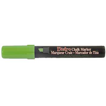 Marvy Uchida Erasable Liquid Chalk Marker, Chisel Tip, Lime Green