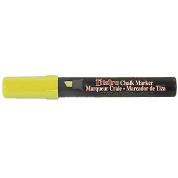 Marvy Uchida&#174; Erasable Liquid Chalk Marker, Chisel Tip, Yellow