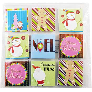 JAM Paper Christmas Gift Tags, Assorted Pack, 18/PK