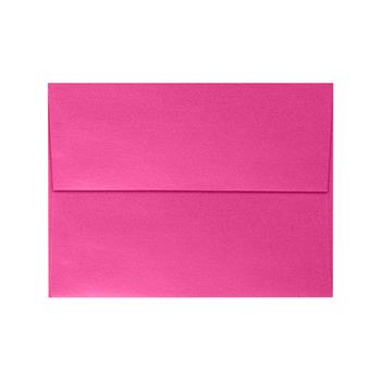 JAM Paper A7 Invitation Envelopes, 80 lb, 5 in x 7 in, Azalea Metallic, 250/Carton
