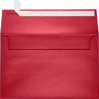 JAM Paper A9 Invitation Envelopes, 80 lb, 5 3/4 in x 8 3/4 in, Jupiter Metallic, 250/Carton