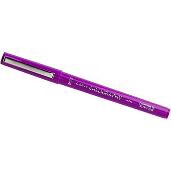 Marvy Uchida Calligraphy Pens, 2.0 mm, Lilac Purple, 2/PK