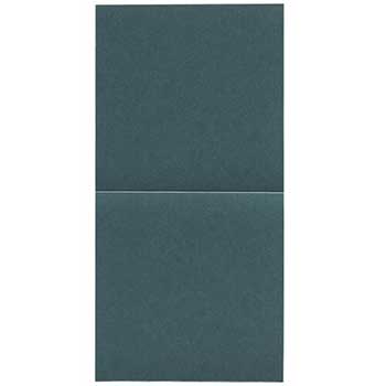 JAM Paper Foldover Cards, 5.75&quot; x 5.75&quot;, Stardream Metallic Emerald, 50 Cards/Pack