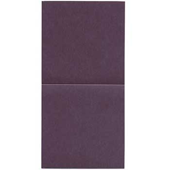 JAM Paper Foldover Cards, 5.75&quot; x 5.75&quot;, Stardream Metallic Ruby Purple, 50 Cards/Pack