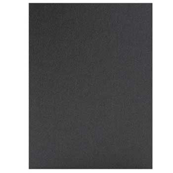 JAM Paper Blank Foldover Cards, A7, 5&quot; x 7&quot;, Stardream Metallic Anthracite Black, 50 Cards/Pack