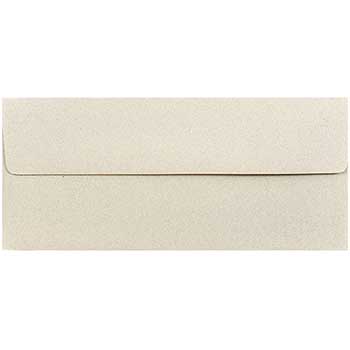 JAM Paper #10 Passport Invitation Envelopes, 4 1/8&quot; x 9 1/2&quot;, Sandstone, 25/PK