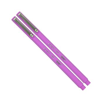 Marvy Uchida Le Pen, Ultra Fine Tip, Orchid Purple, 2/PK