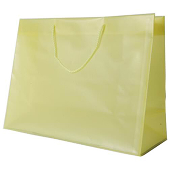 JAM Paper Gift Bag, 15&quot; x 12&quot; x 6&quot;, Yellow